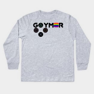 Gaymer: Light Shirt Kids Long Sleeve T-Shirt